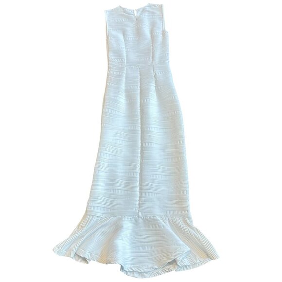 Opening Ceremony Lotus Flutter Dress Sleeveless Midi Fit N Flare Size Small - Picture 5 of 13